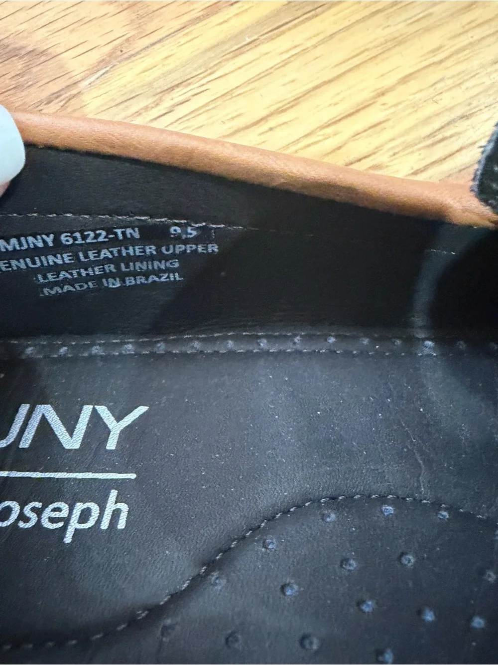 Marc Joseph Tan Leather Moccasin Boat Shoes with Bow Tie
